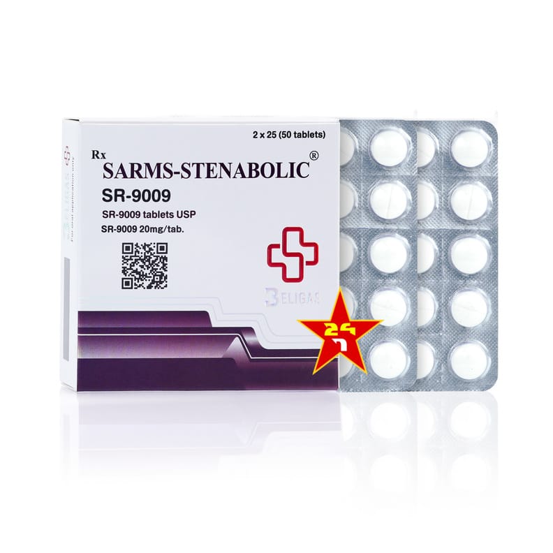 Beligas SARMS STENABOLIC SR9009 20mg 50 tabs Beligas SARMS STENABOLIC SR9009 20mg 50 tabs