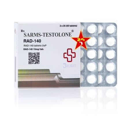Beligas SARMS RAD 140 TESTOLONE 15mg 50 tabs.