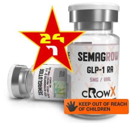 PAY FOR 2 GET 3 | CROWX 👑 SEMAGROW 5MG (Semaglutide)