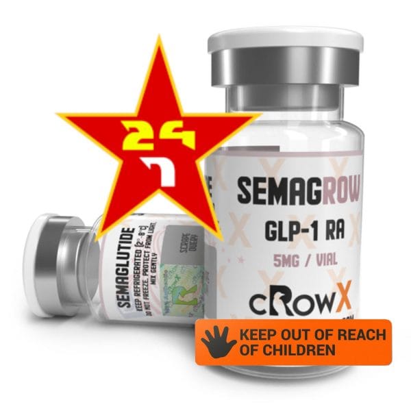 PAY FOR 2 GET 3 | CROWX 👑 SEMAGROW 5MG (Semaglutide)