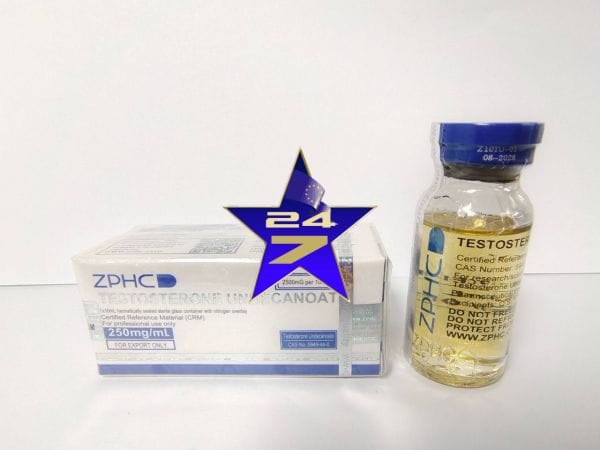 ZPHC Testosterone Undecanoate 10ml 250mg/ml = 2500ml PER VIAL
