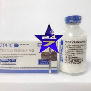 ZPHC Testosterone Suspension AQ 30ml 100mg/ml = 3000ml PER VIAL