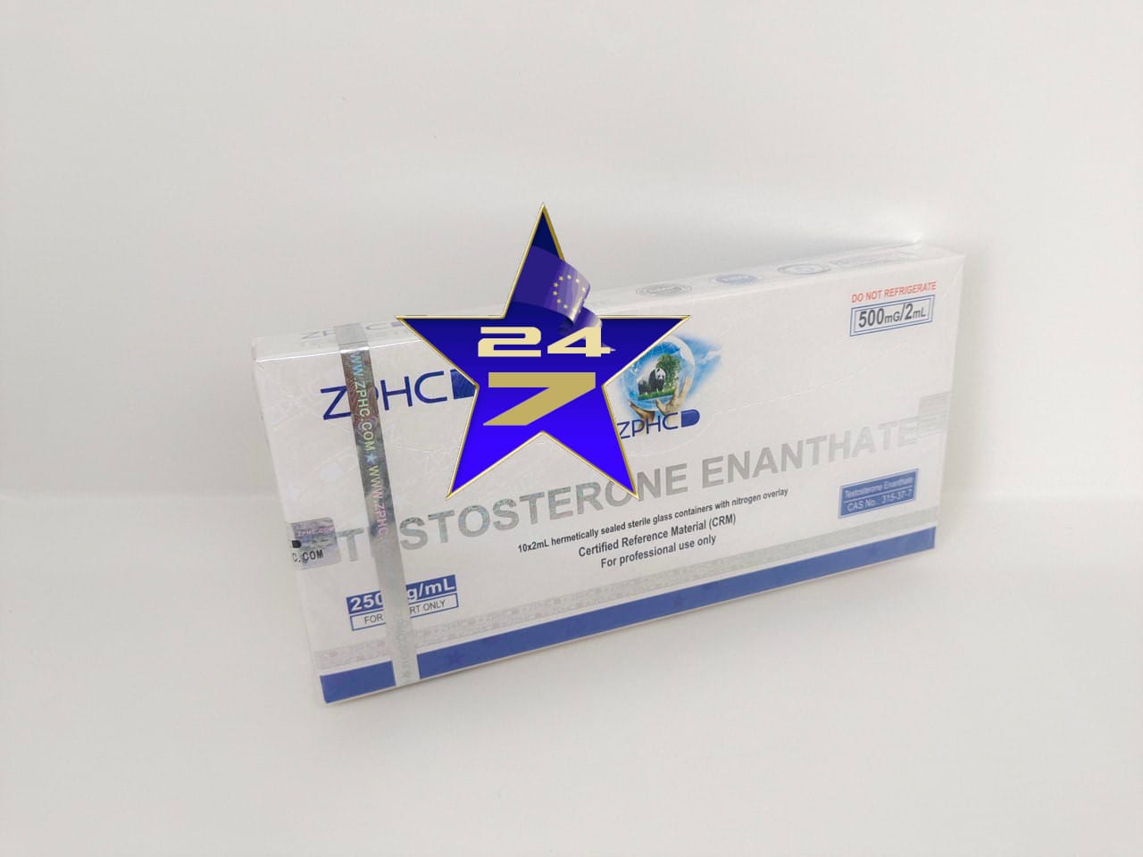 ZPHC Testosterone Enanthate 10 x 2ml 250mg/ml = 500ml PER AMP ZPHC Testosterone Enanthate 10 x 2ml 250mg/ml = 500ml PER AMP