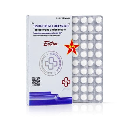 Beligas TESTOSTERONE UNDECANOATE 40mg x 100