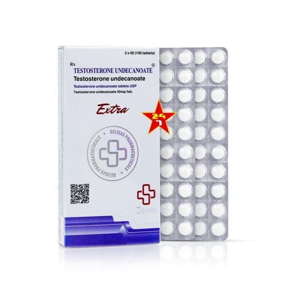 Beligas TESTOSTERONE UNDECANOATE 40mg x 100 Beligas TESTOSTERONE UNDECANOATE 40mg x 100