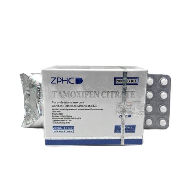 ZPHC Nolvadex Tamoxiphene 100 tablets x 20mg