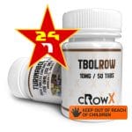 CROWX | TBOLROW 10MG / 50Tabs (Turinabol)