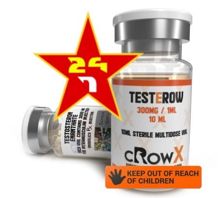BUY 3 GET 4 |  CROWX | TESTEROW 300 MG/ 10 ML Vial (Test E)