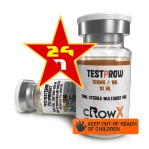 CROWX TESTPROW 100MG/ 10ML Vial Testosterone Propionate