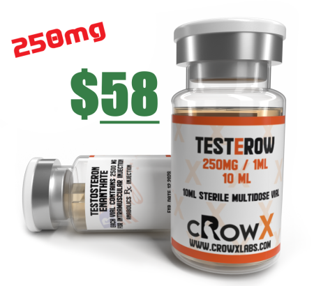 OFFER: TESTEROW 250 MG/10 ML Vial (Testosterone Enanthate)
