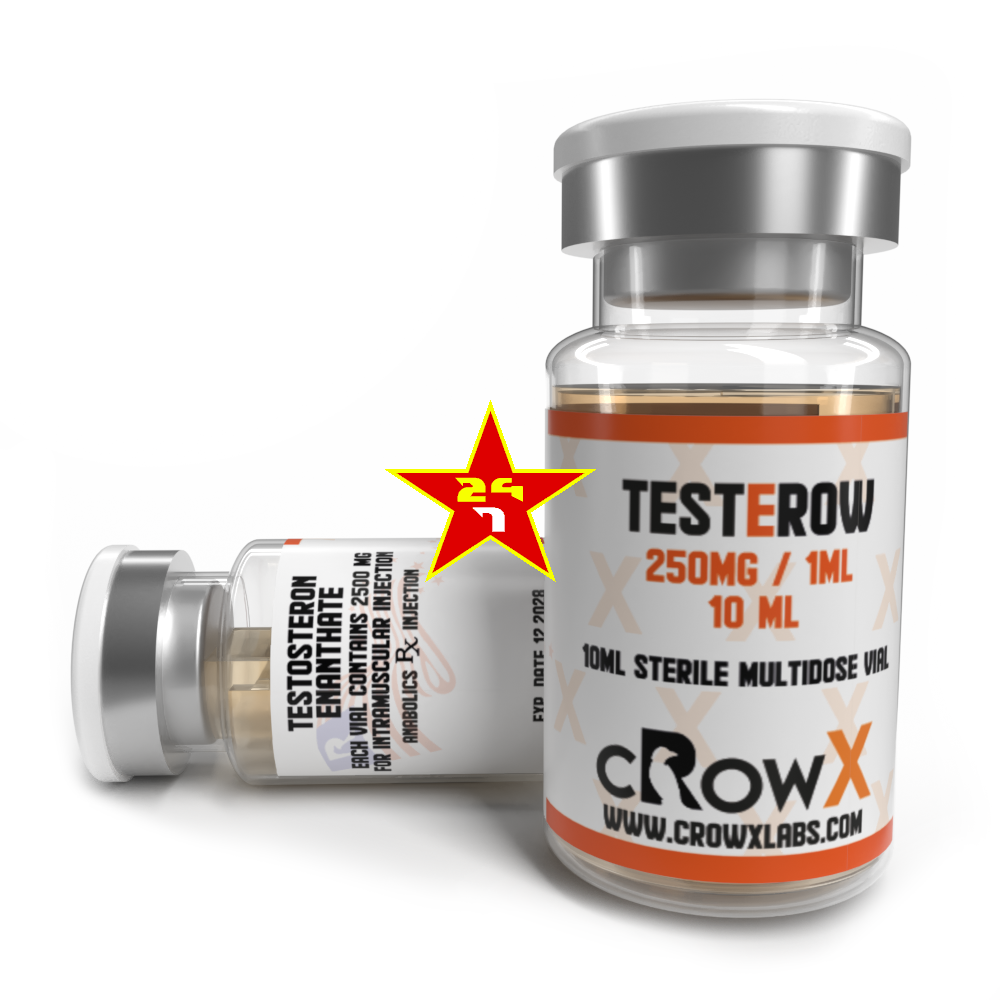 👑TESTEROW 250 MG/10 ML Vial (Testosterone Enanthate)