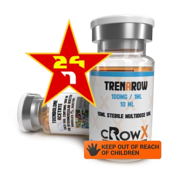 CROWX 👑 TRENAROW 100MG / 10ML Vial (Trenbolone Acetate)