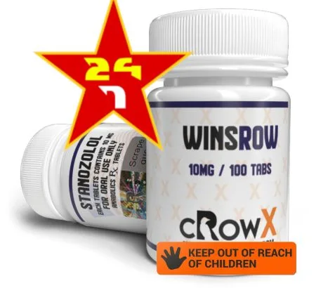 CROWX 👑 WINSROW 10 Mg / 100 Tabs (Stanozolol Oral)