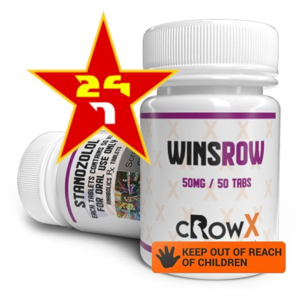 CROWX 👑 WINSROW 50 Mg / 50 Tabs (Stanozolol Oral)