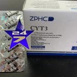CYT 3 6MG | T3 | Yohimbe | Clen | Weight Loss Blend | 100 Tablets Total Kit 600mg