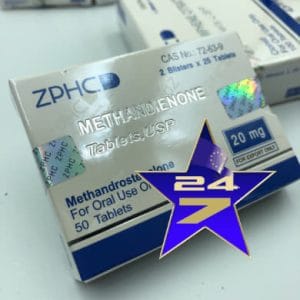 ZPHC Dianabol Methandrostenolone 100 tablets