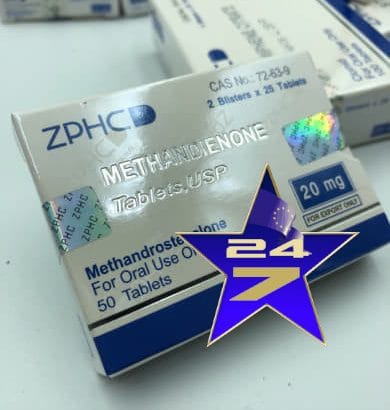 ZPHC Dianabol Methandrostenolone 100 tablets