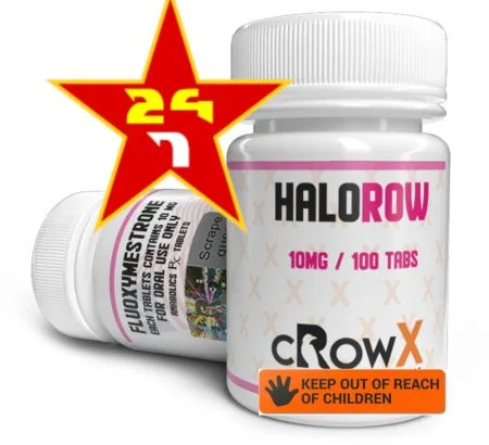 CROWX | HALOROW 10 Mg / 100 Tabs ( Fluoxymesterone )