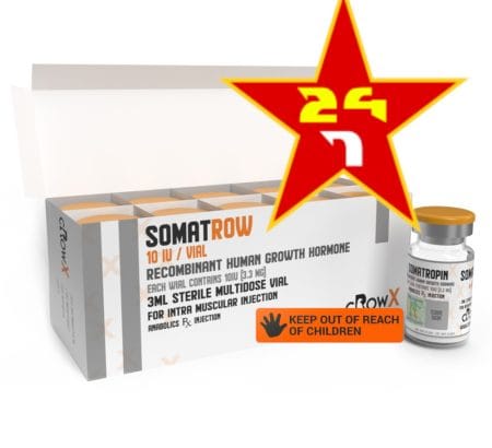 CROWX 👑 SOMATROW 100 IU HGH / 10×10 IU Vial