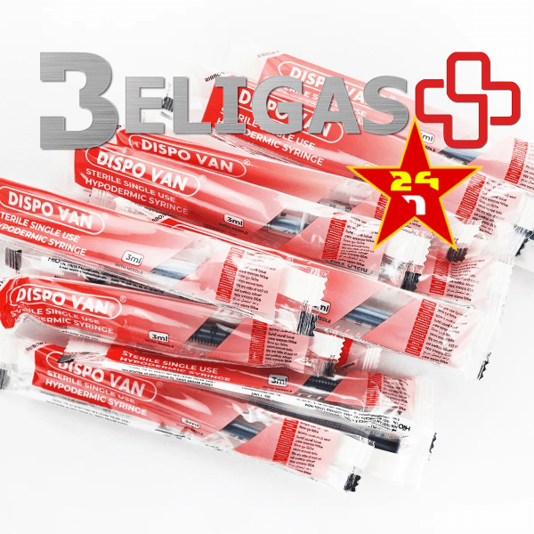 BELIGAS Syringes 3ml – Needles 1.5in 10 Piece