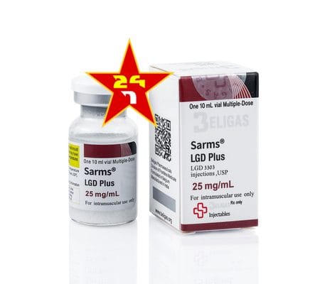 Beligas 10ml Vial Sarms Lgd Plus 3303 25mg/ml