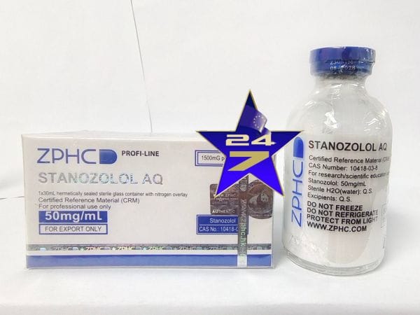 Stanozolol Suspension AQ 50mg x 30ml 50mg/ml = 1500ml PER VIAL
