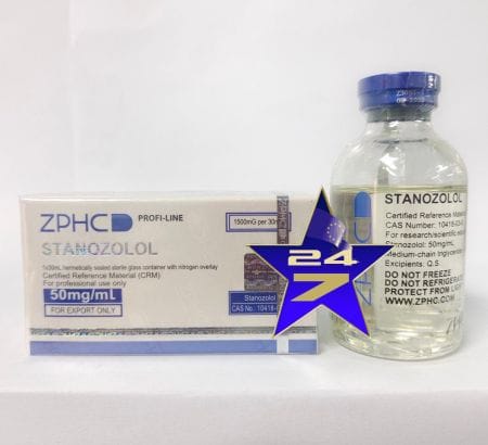ZPHC Stanozolol 50mg x 30ml 50mg/ml = 1500ml PER VIAL