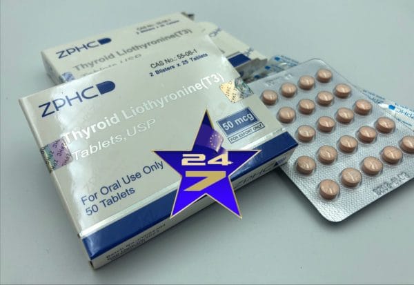 ZPHC Thyroid Liothyronine (T3) | 50 Tablets x 50mcg ZPHC Thyroid Liothyronine (T3) | 50 Tablets x 50mcg