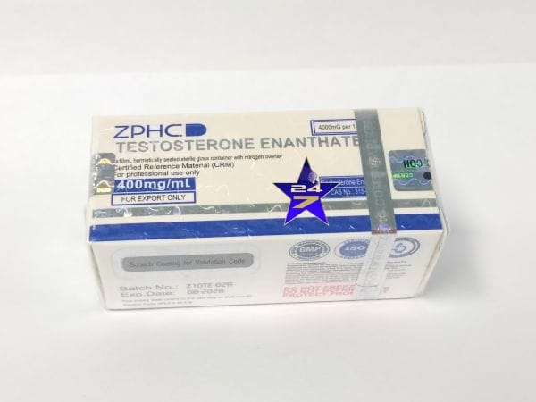 ZPHC Testosterone Enanthate 400mg/ml | 10ml Vial ZPHC Testosterone Enanthate 400mg/ml | 10ml Vial