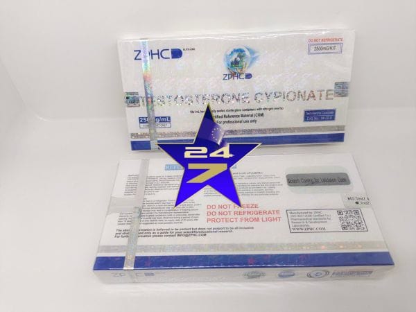 ZPHC Testosterone Cypionate 250mg/ml | 10 amps x 1ml