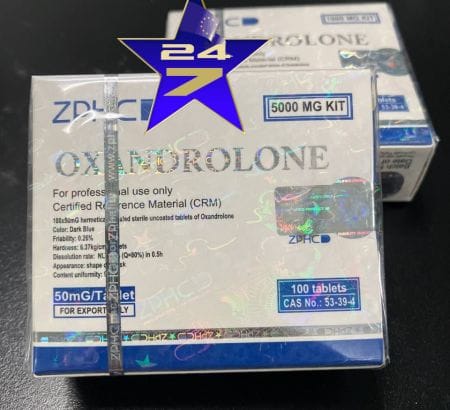 ZPHC Anavar 50mg x 100 tablets