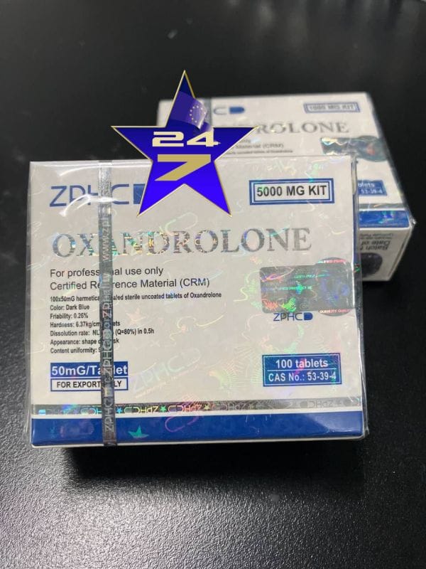 ZPHC Anavar 50mg x 100 tablets